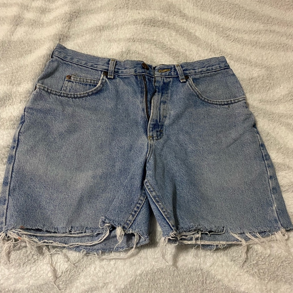 THRIFTED Lees womens Jean shorts